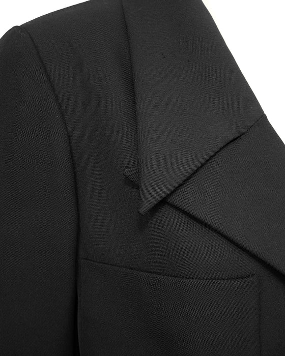 Black Double Breasted Skirt Suit from Collection 29