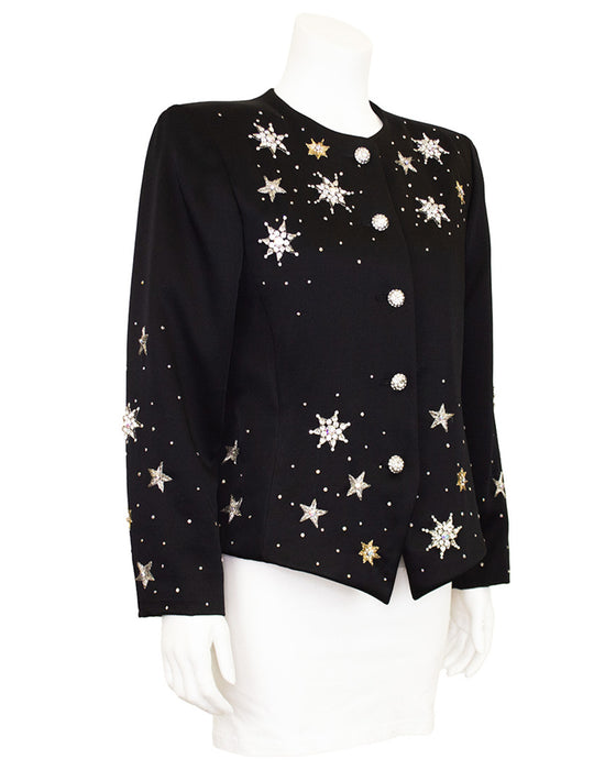 Jewel Embellished Starry Night Jacket