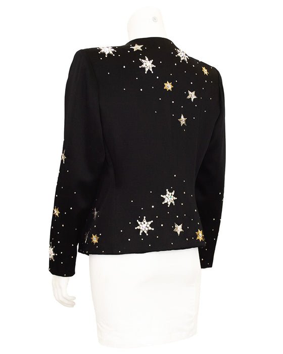 Jewel Embellished Starry Night Jacket