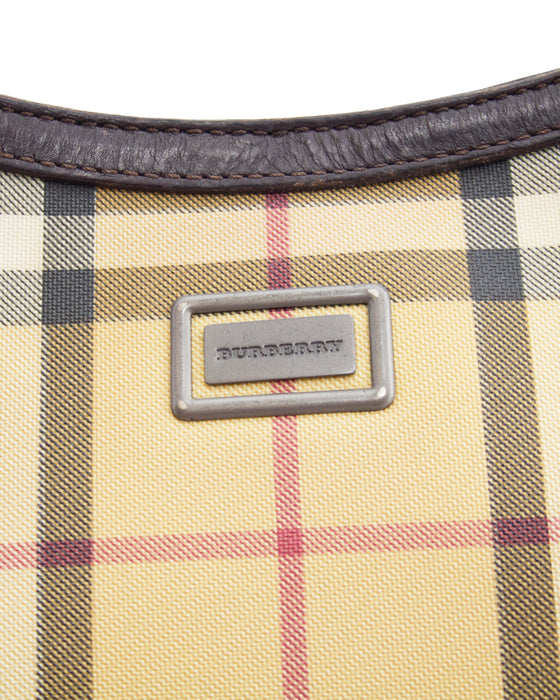 Nova Check Coated Canvas Mini Bag