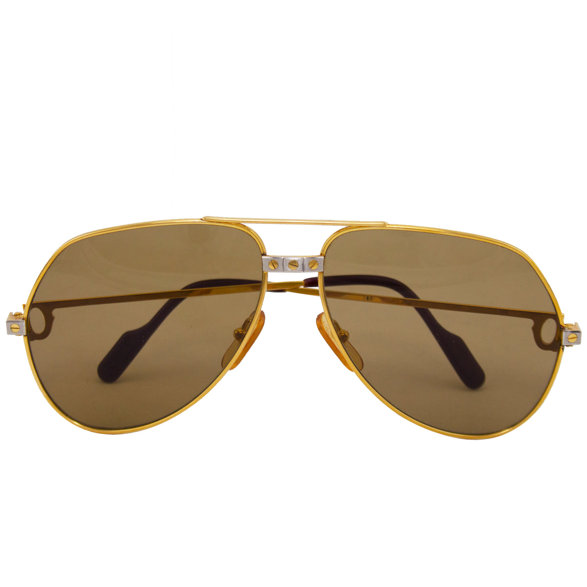 Gold Tone Romance Santos Aviators – Vintage Couture