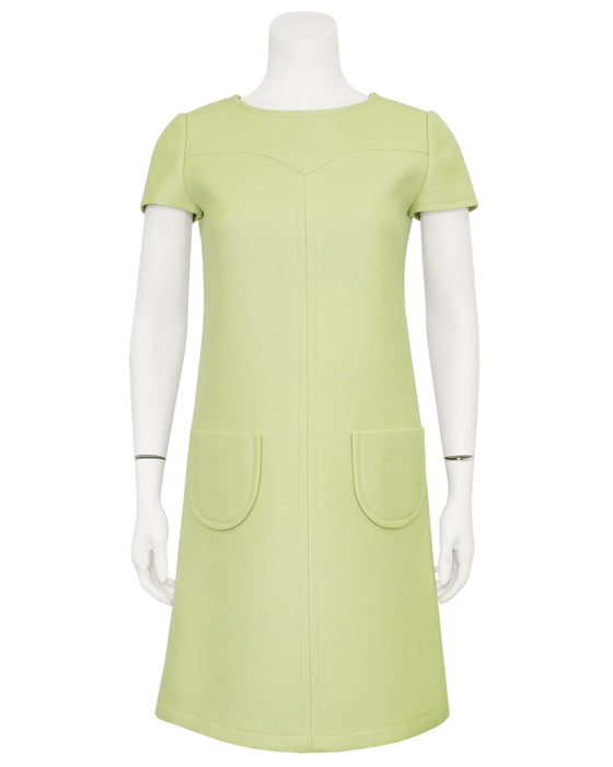 Lime Green Shift Dress