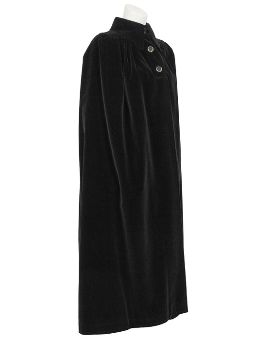 Black Velvet Cape