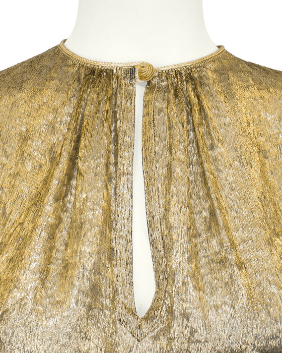 Gold Blouse & Skirt Russian Collection Ensemble