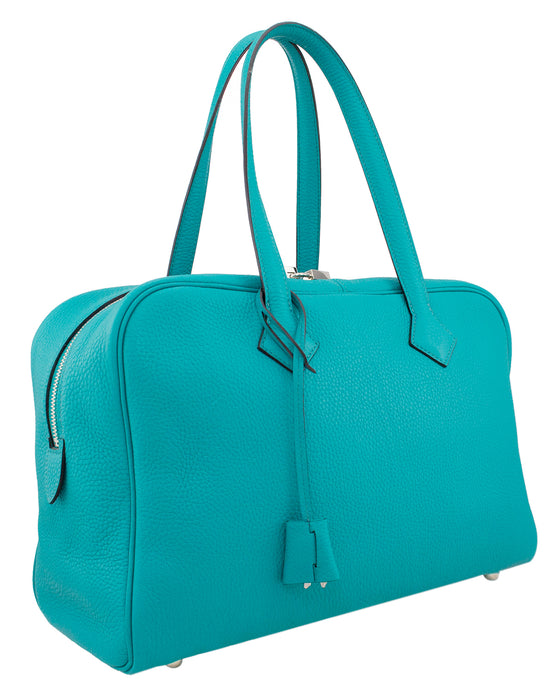 Hermes Victoria II Travel Bag Clemence 50 - ShopStyle