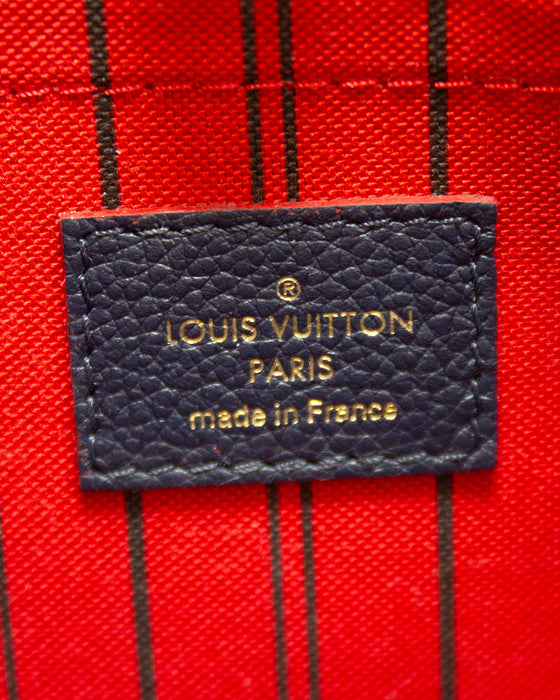 Louis Vuitton Marine Rouge Empreinte Montaigne MM